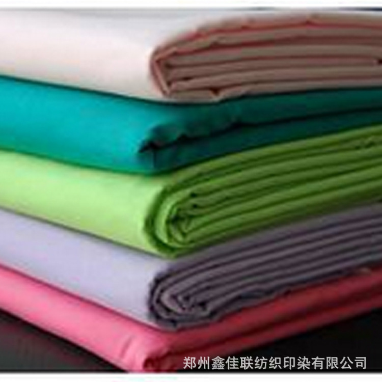 工厂直销涤棉全工艺厚沙卡16x10 外销品质成品300克以上加厚纱卡