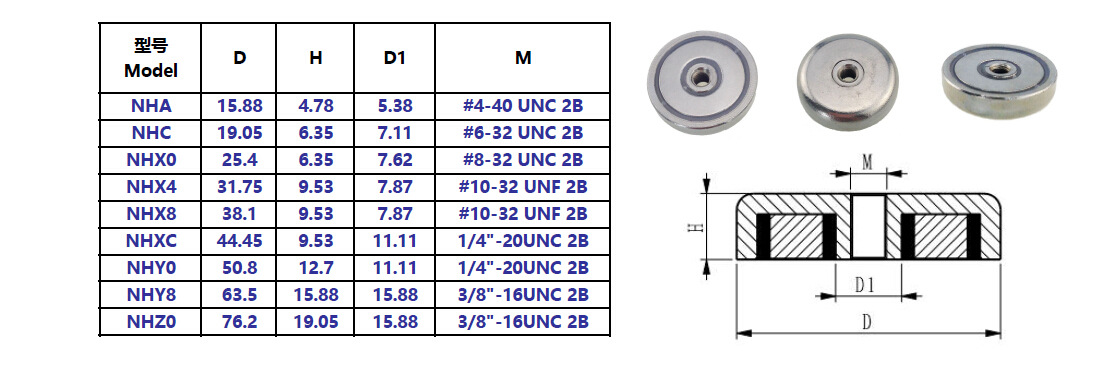 磁性吸力件 磁性挂钩 magnet hook & p