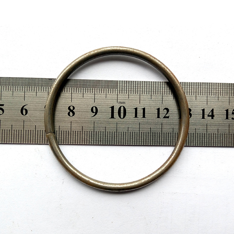 大量供应4.5mm线圈 工艺饰品 线材成型线扣 S花 D型扣方扣等加工