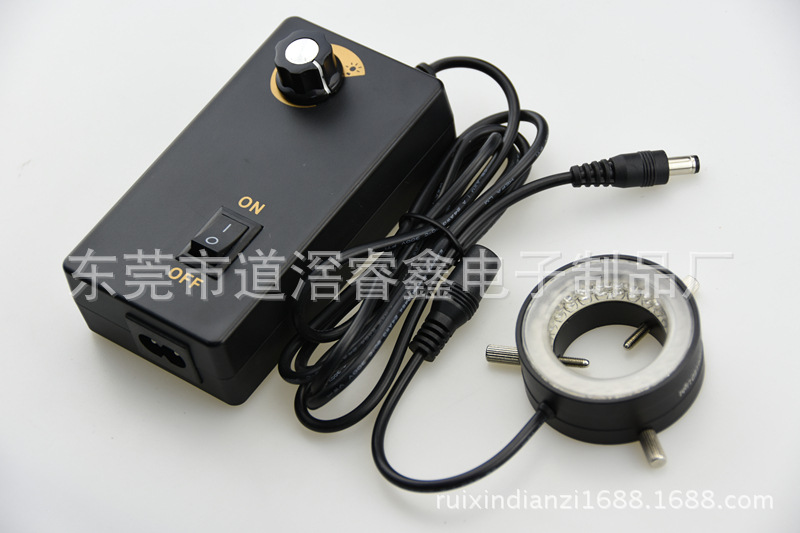 厂家直销 内径30MM 48颗LED显微镜可调光源 环形灯 TY-M30-48