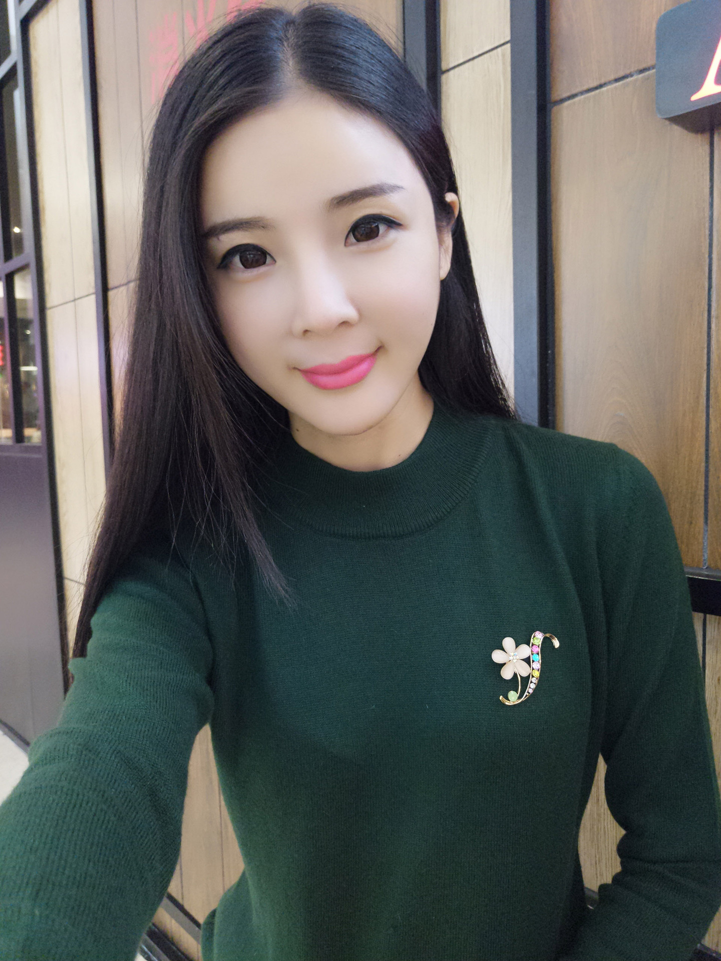 Neue Koreanische stil mode einfache katzenauge stein brosche wasser diamant corsage modische frauen pin_voghion.com