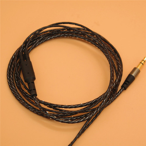 New MP3 headphone wire HIFI twisted semi-finished wire DIY fever wire flexible and highly elastic