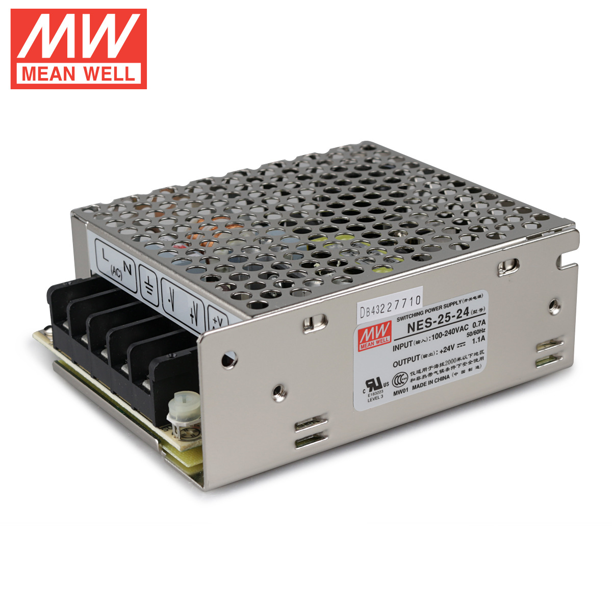 ȫ��ԭװ̨��MEAN WELL��γ���ص�Դ NES-25-24 26W 24V 1.1A