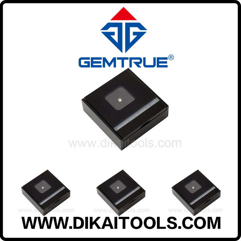 红宝散钻盒 亚克力底首饰盒 蓝宝石盒 白色底彩宝盒 宝石盒