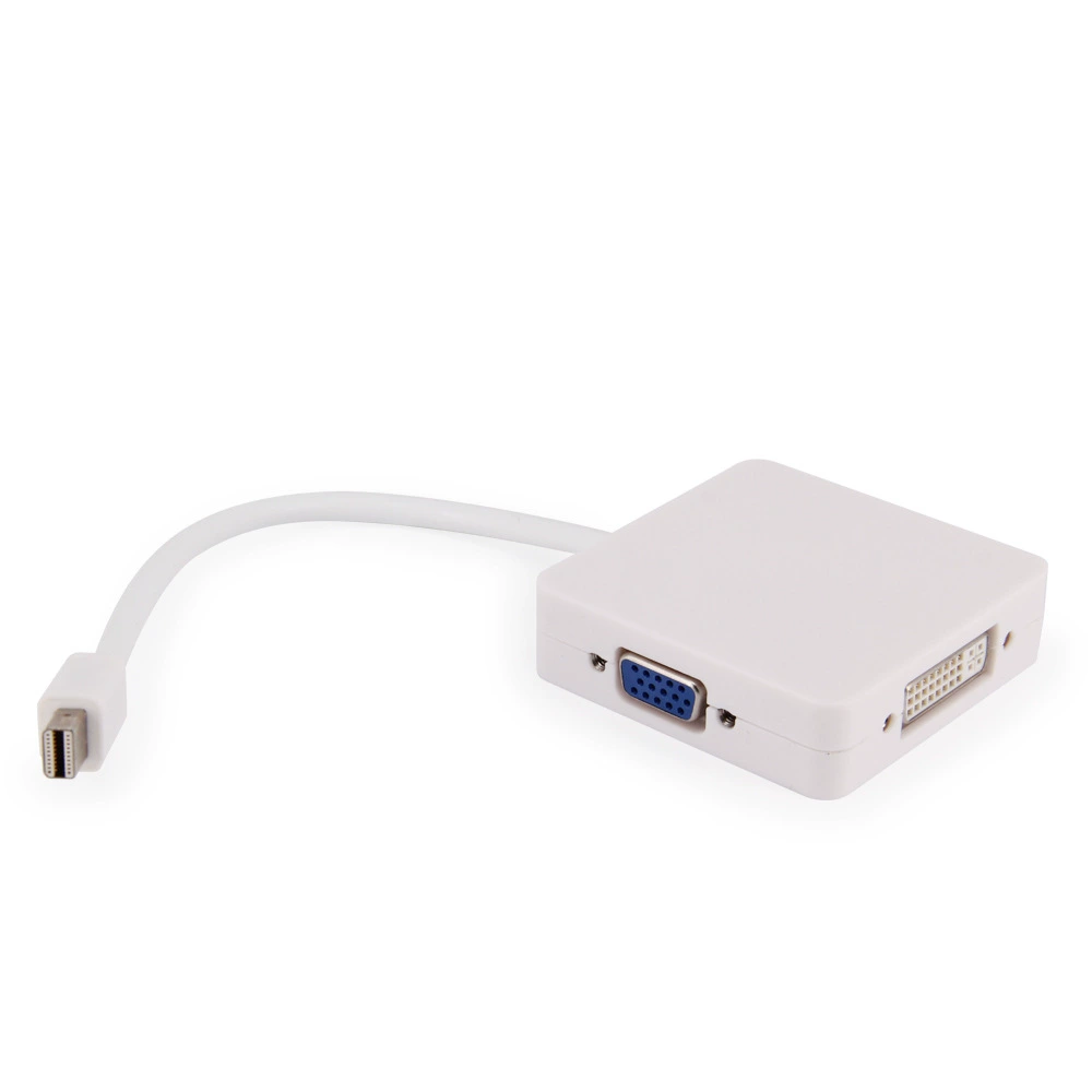 Кабель преобразователь Mini DP в VGA, мини DP в HDMI DVI VGA три в одном