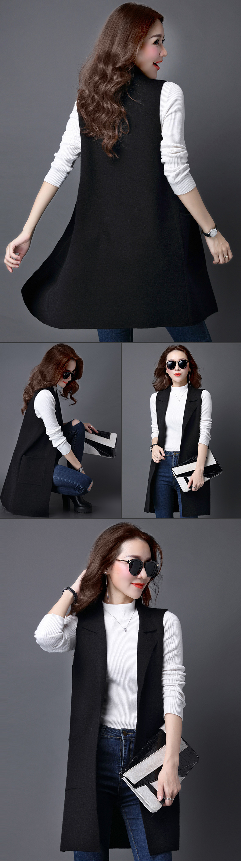 Gilet femme en Tricot - Ref 3317475 Image 20