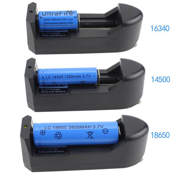 Strong light Flashlight Charger intelligence 3.7V 18650 Battery Charger Charger charging 14500