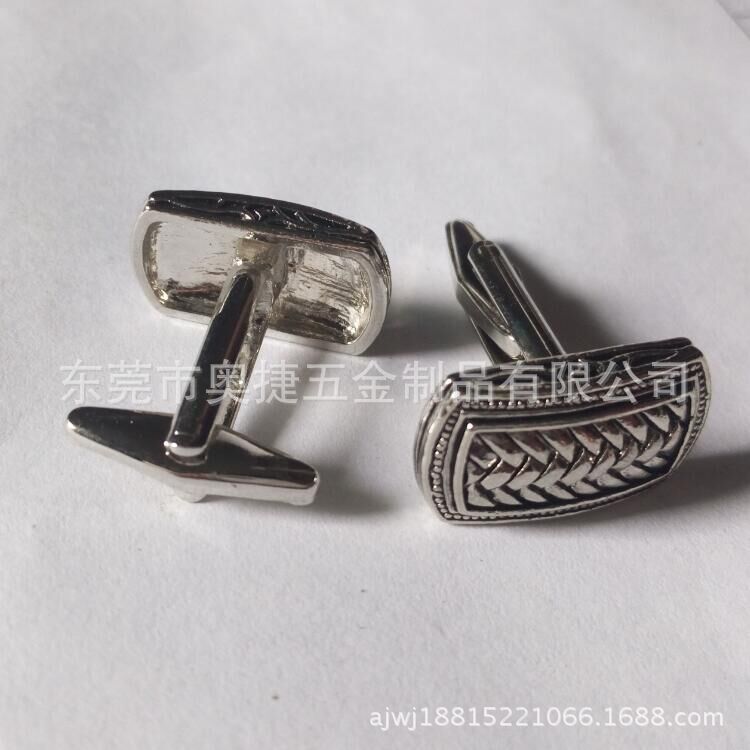 厂家铸造黄铜饰品件 黄铜袖扣 精密袖扣  铸造黄铜纽扣简约自然