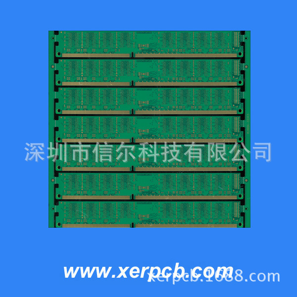 厂家直销批发成本供应四位第二代内存条板 DDR2线路板 贴片加工