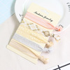 Hair rope, fashionable hair accessory with tassels, Japanese and Korean, Korean style