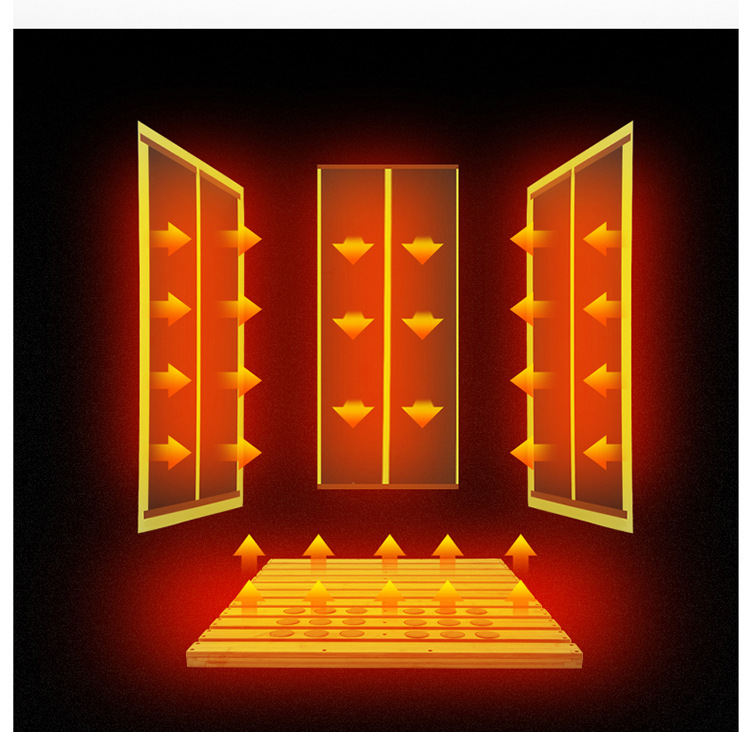 Jingmeile far-infrared sauna bath box, home sauna room, sweat sauna box, negative ion sweat sauna room detail image 1