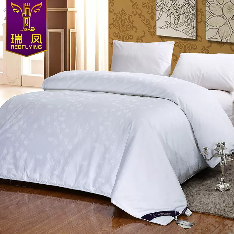 瑞凤桐乡正品蚕丝被100桑蚕丝被纯棉提花春秋被子母被芯批发定做