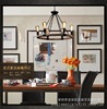 Retro ceiling lamp for living room, coffee art decoration, lights, American style