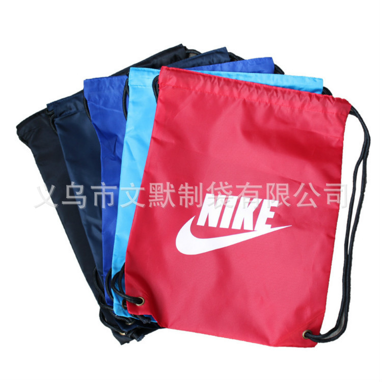 【涤纶束口抽绳袋 足球篮球抽绳鞋袋 广告拉绳
