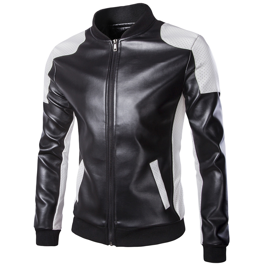 Veste en cuir homme - Ref 3443648 Image 2