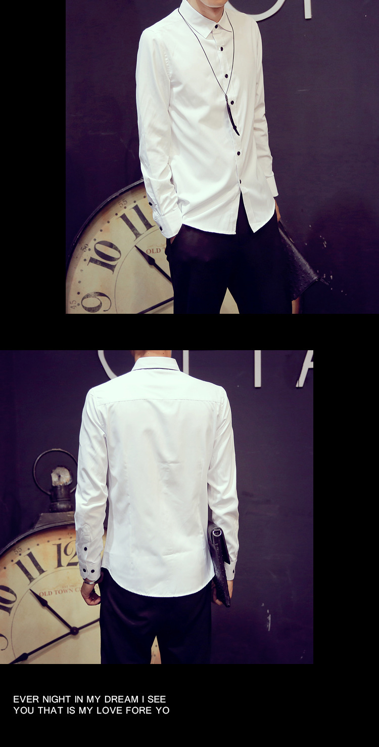 纯白长衬衫祥情图2