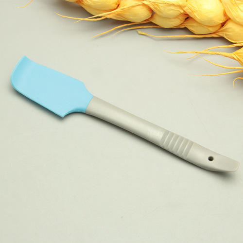 多功能创意硅胶刮刀 家用刮刀弯头 硅胶奶油刮刀挂尾