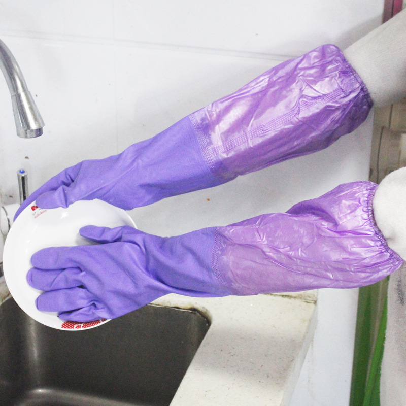 乳胶手套_清洁家务手套 洗衣服防水胶批发