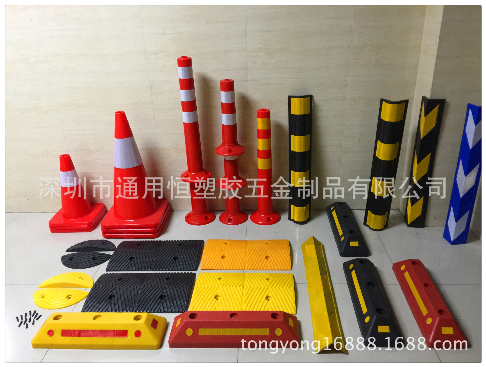 批发供应福建车轮定位器PE/PVC定位器减速坡