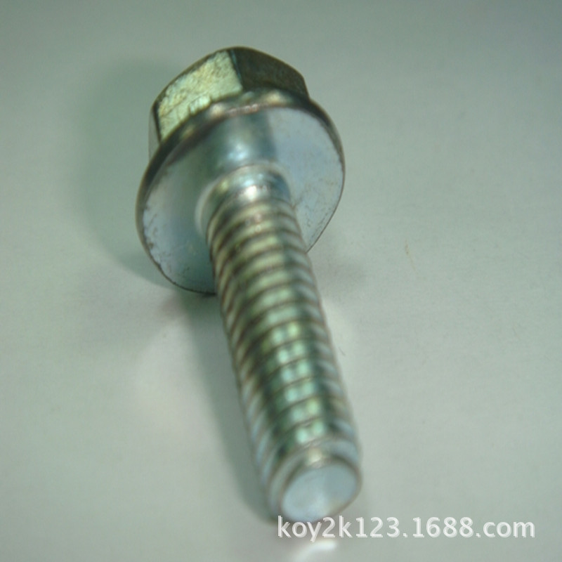 供应外六角法兰面螺栓、外六角法兰螺栓M4*20