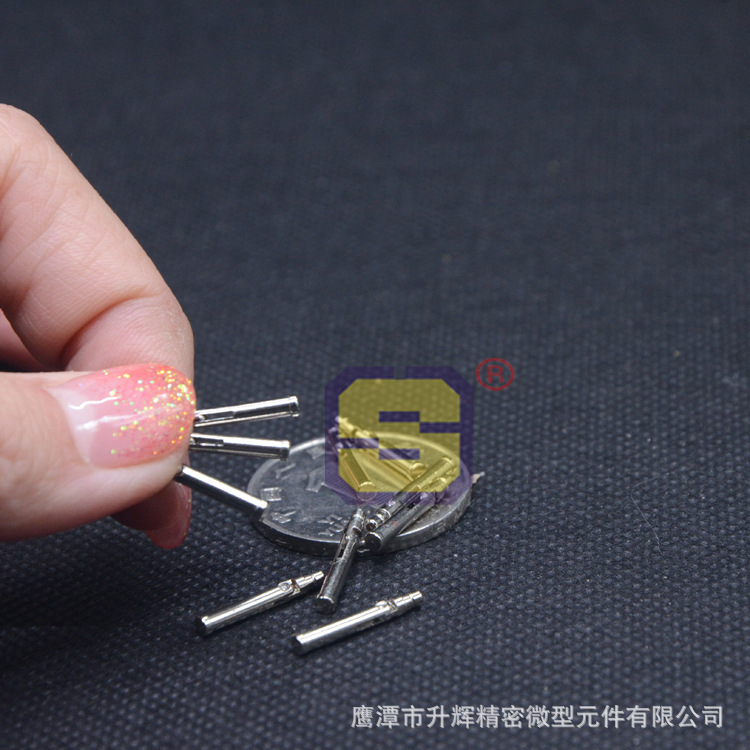 荐 耳机转轴 车削件插孔 转轴车床件PIN铜针冠簧孔 数控车加工