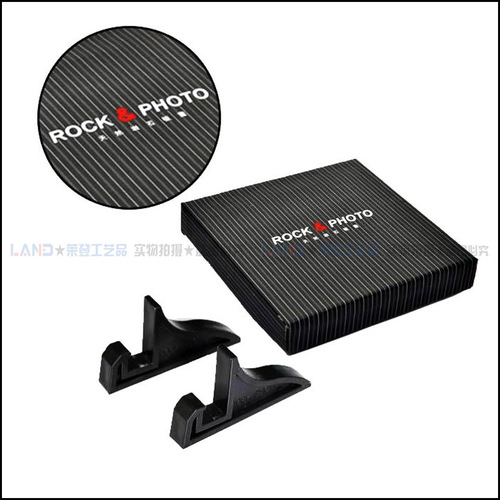 PP Plastic Bracket Stone Painting Stand Black Crafts Bracket Three-dimensional Display Stand Lithograph Bracket