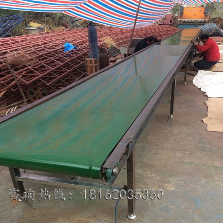 酒厂高粱专用输送机 耐腐胶带化工输送机 可移动粮食输送机