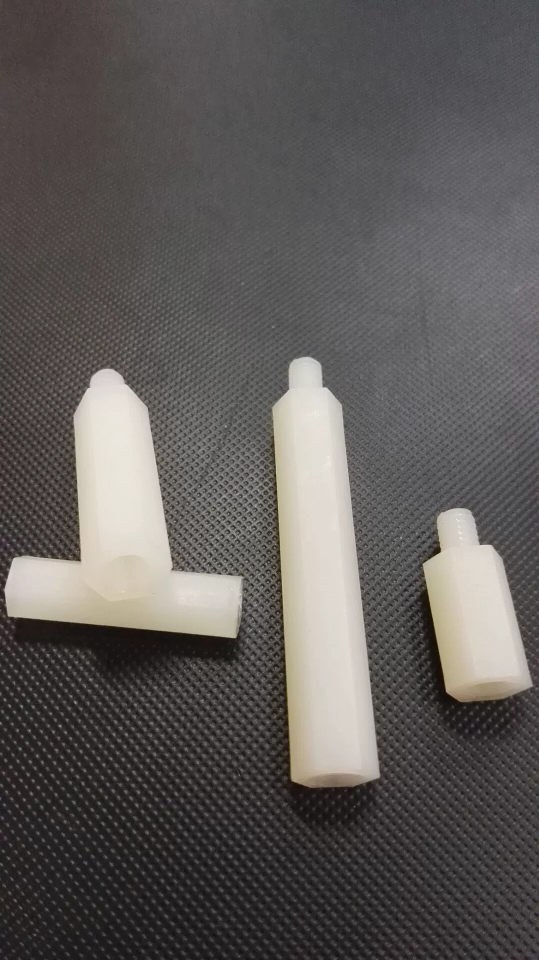 Пластиковый M3 шестиугольный столб внутренней и внешней резьбовой изолирующей колонки нейлон одноголовый шестиугольный опорный столб