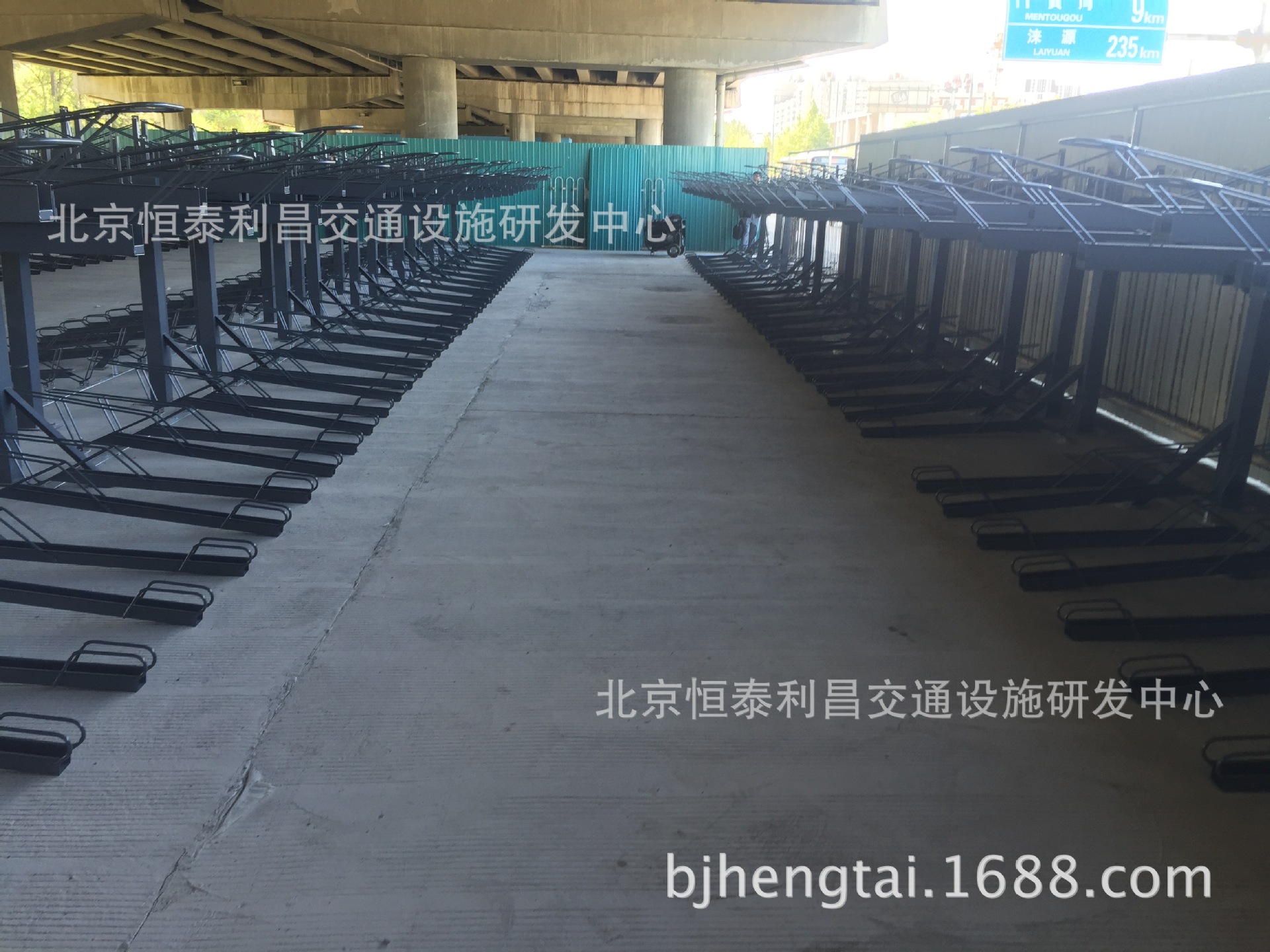 北京地区高防腐易操作型理上下层自行车存车架