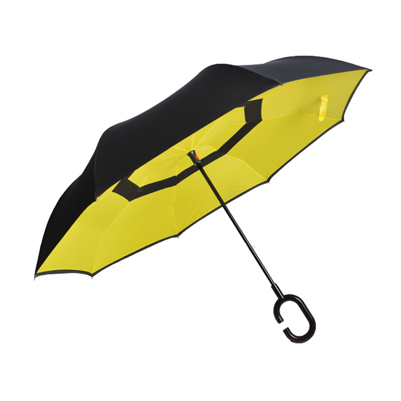 Creative double parachute parachute for men and women, umbrellas, umbrellas and straight rod free ad umbrellas.9