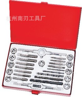 Factory Direct recommended foreign trade hot sale 29-piece tap die drill Set iron box