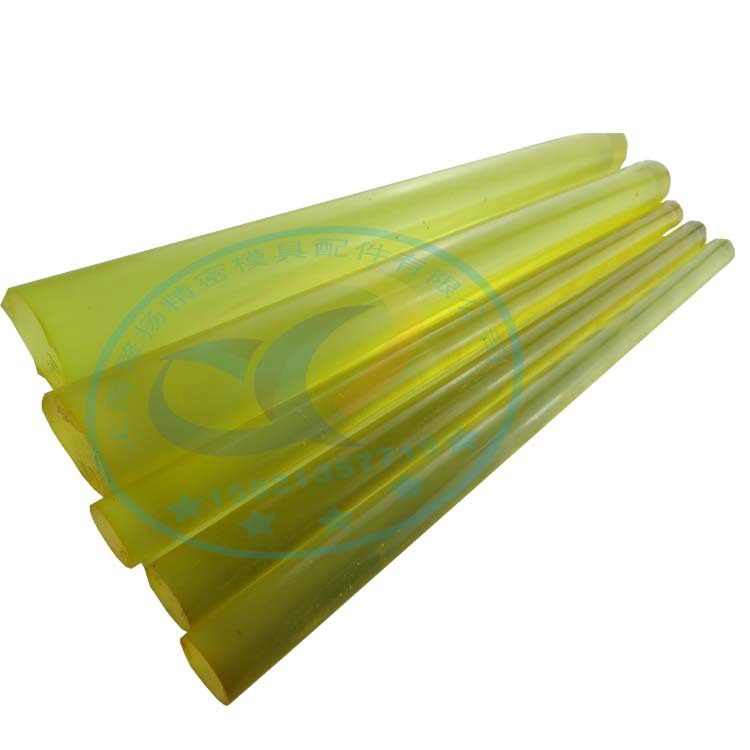 供应聚氨脂优力胶PU牛筋棒25*25方条模具弹力胶50*50减震缓冲垫