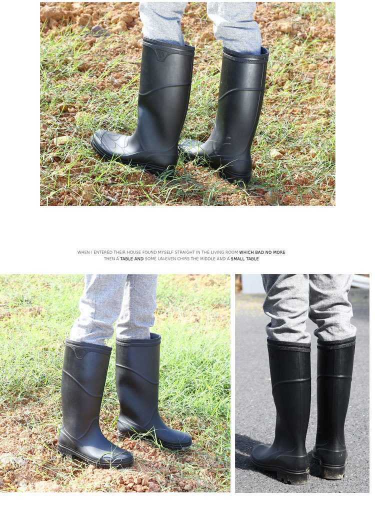 Chaussures - bottes caoutchouc homme pour printemps - semelle tendon - Ref 963159 Image 16