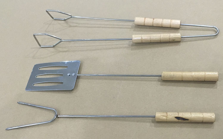 Accesorios de herramienta de barbacoa herramienta parámetro conjunto barbacoa horquilla parrilla clip