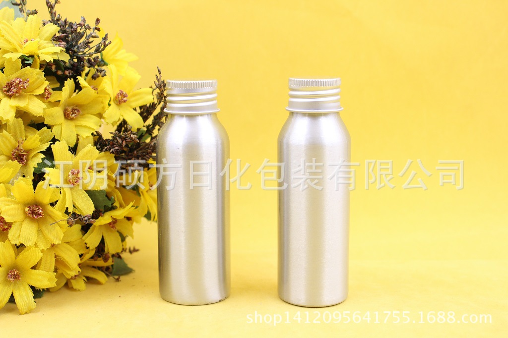 供应80ml铝罐 36*105mm 金属铝瓶 铝罐 螺口铝瓶