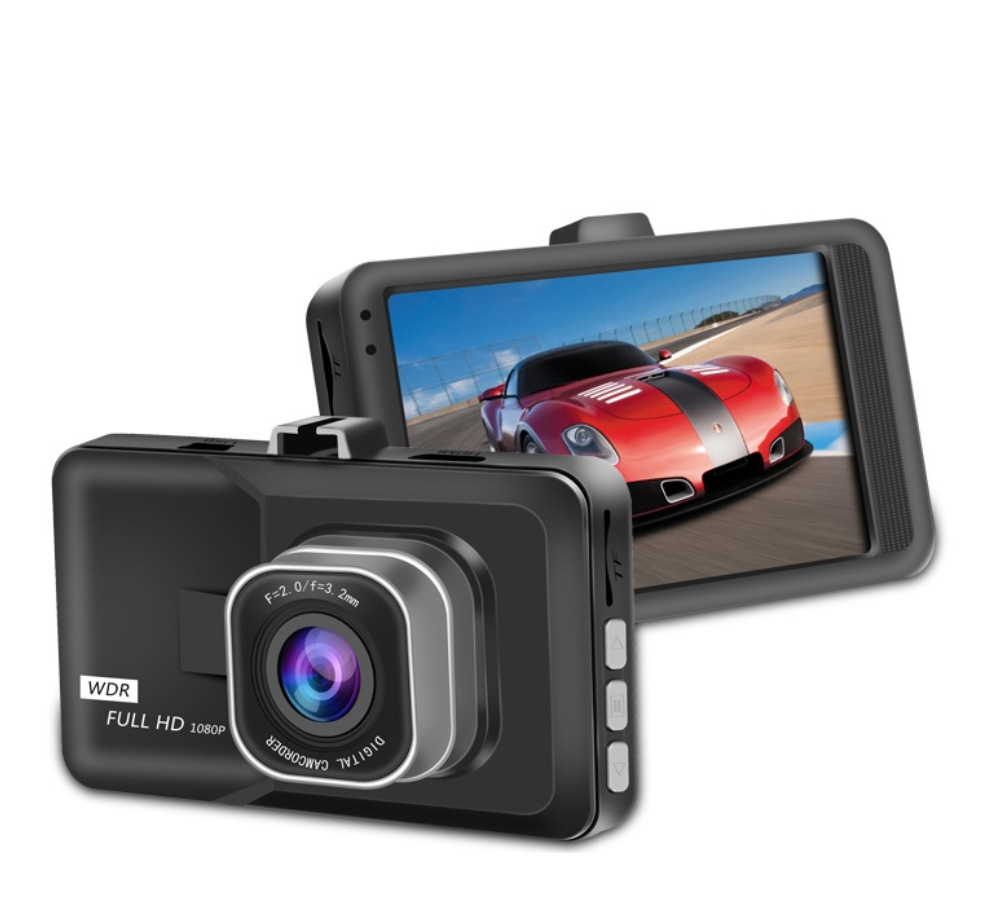 Reversing Image Driving Recorder HDNight Vision Loop Video Black Diamond Dual Lens Cardvr