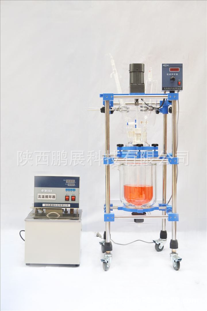 供应3L双层玻璃反应釜(图)