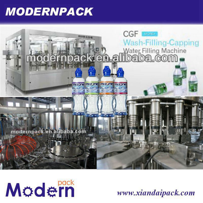 供应三合一瓶装水灌装生产机械