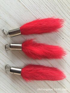 �S��ֱ�N��Ƥë���Ʒ ���|��Ƥ�o�� diy�ɐ���ë��8cm 10cm