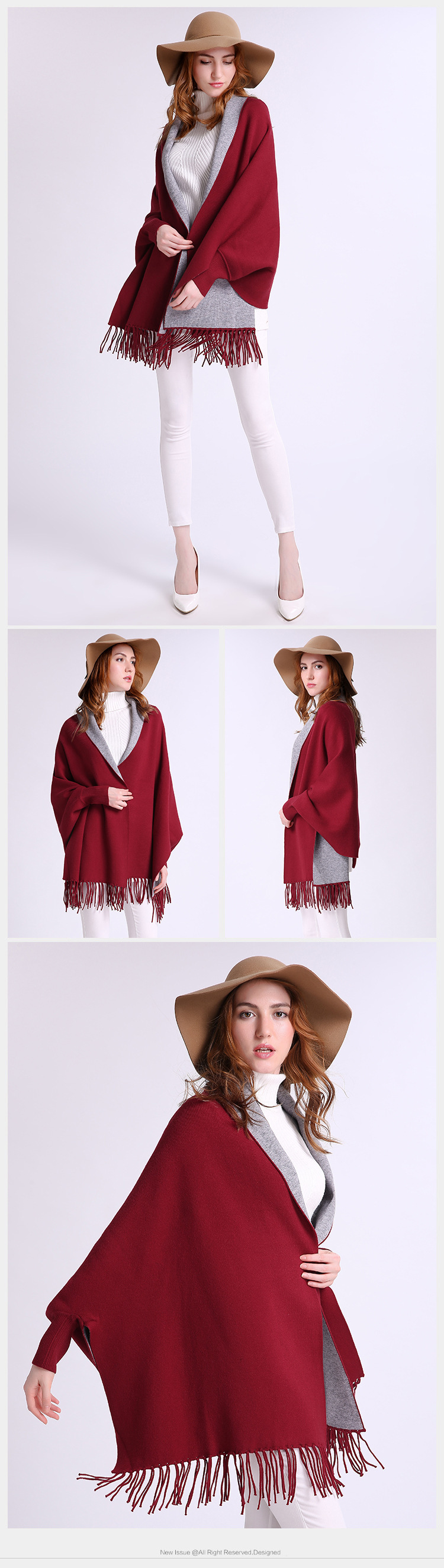 Blouson femme en Cachemire - Ref 3321401 Image 40