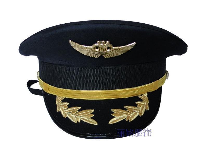 南航机师帽 机长帽 空哥帽子 大盖帽 男女通用航空学员帽子成人帽