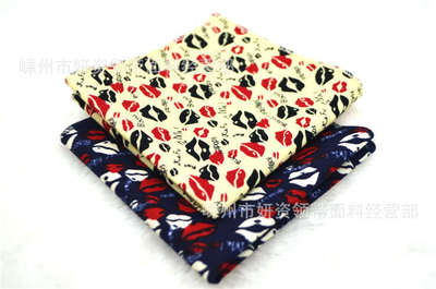 男士棉麻口袋巾潮西装方巾花纹结婚新郎休闲时尚胸巾韩版英伦手帕|ru