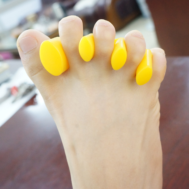 happy toes日本10度软硅胶分趾器 瑜珈必备 拇趾外翻 脚趾护理 护肤批发网