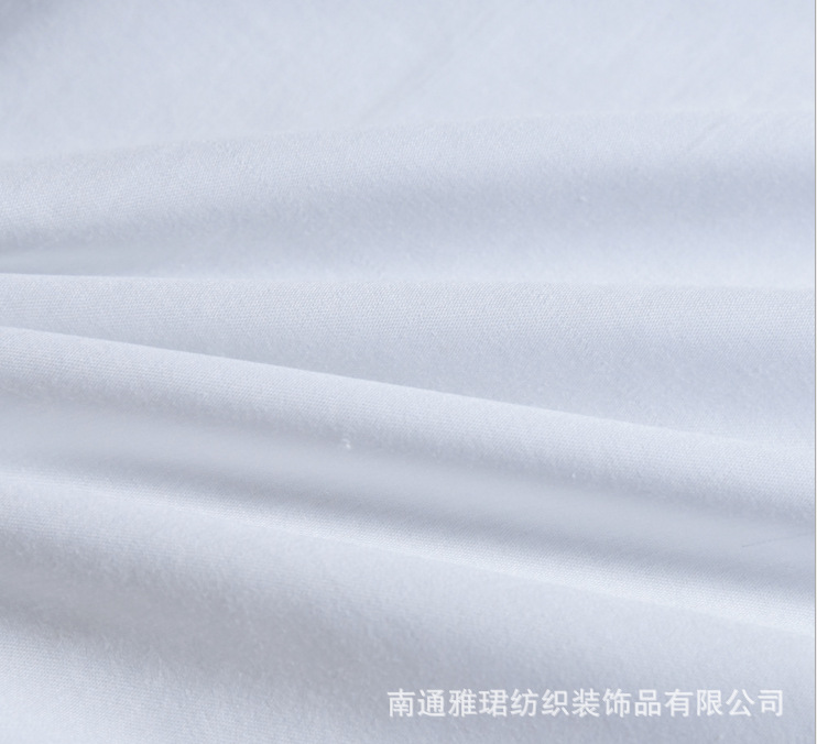 本白纯棉床品面料60*60喷气单喷贡缎床品酒店宾馆四件套布料原棉-阿里巴巴