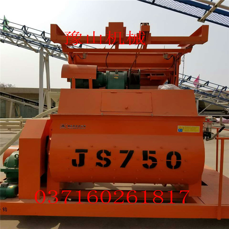 长春JS750水泥砂浆拌合站 HZS35混凝土搅拌站设备 35型搅拌站价格