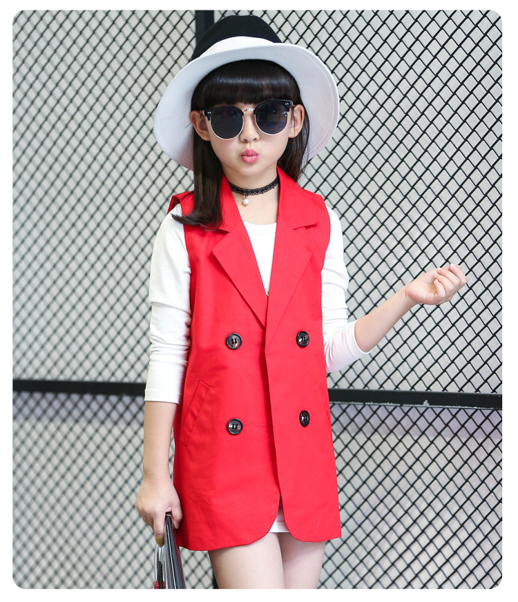 Gilet fille en coton - Ref 2070687 Image 17