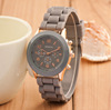 Silica gel fashionable swiss watch, plus size, wholesale
