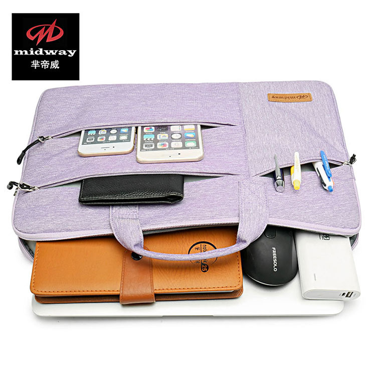 적합 맥북 프로 울트라 얇은 핸드백 애플 노트북 가방 충격 방지 방수 내부 가방
