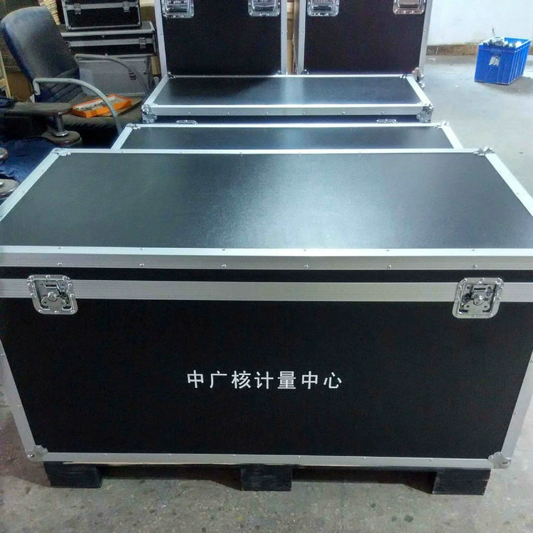 Чехол на тележке из алюминиевого сплава Haikou, авиационный алюминиевый кожаный чехол на заказ, чехол для инструментов, сценический чехол, чехол на тележке