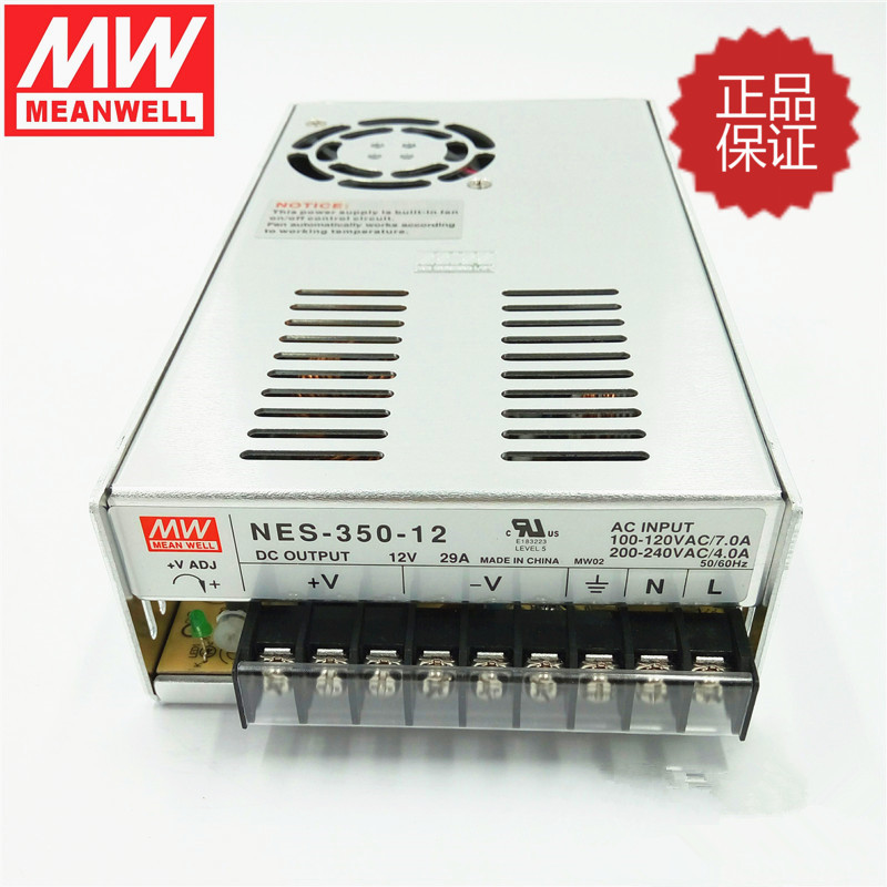 ԭװ̨��MEAN WELL��γ���ص�Դ NES-350-12 350W 12V29A ������